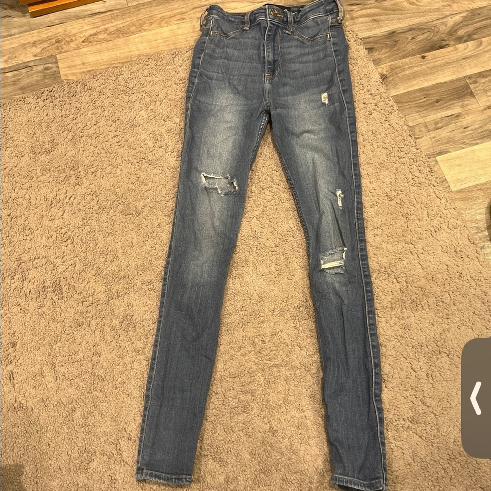 hollister untra high rise jean leggings advanced stretch